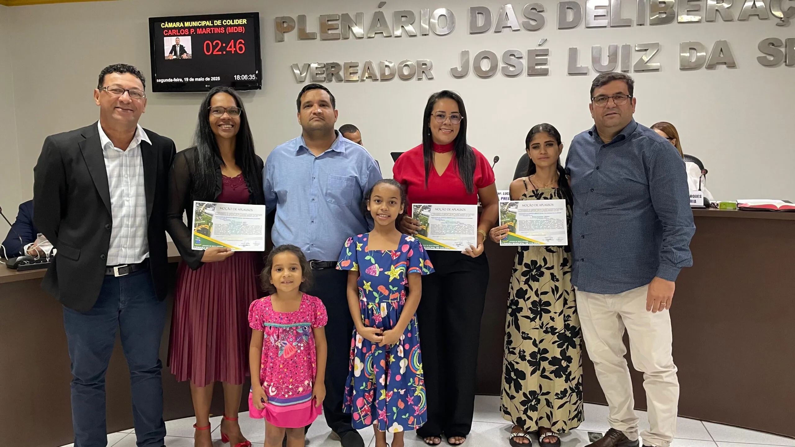 Reconhecimento merecido: Associação de Desenvolvimento dos Bairros de Colíder recebe Moção de Aplausos pelo trabalho social no Bairro Celídio Marques