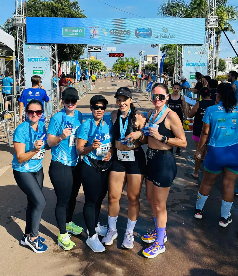 Atletas de Terra Nova do Norte brilham na 3ª Corrida do Nortão em Sinop
