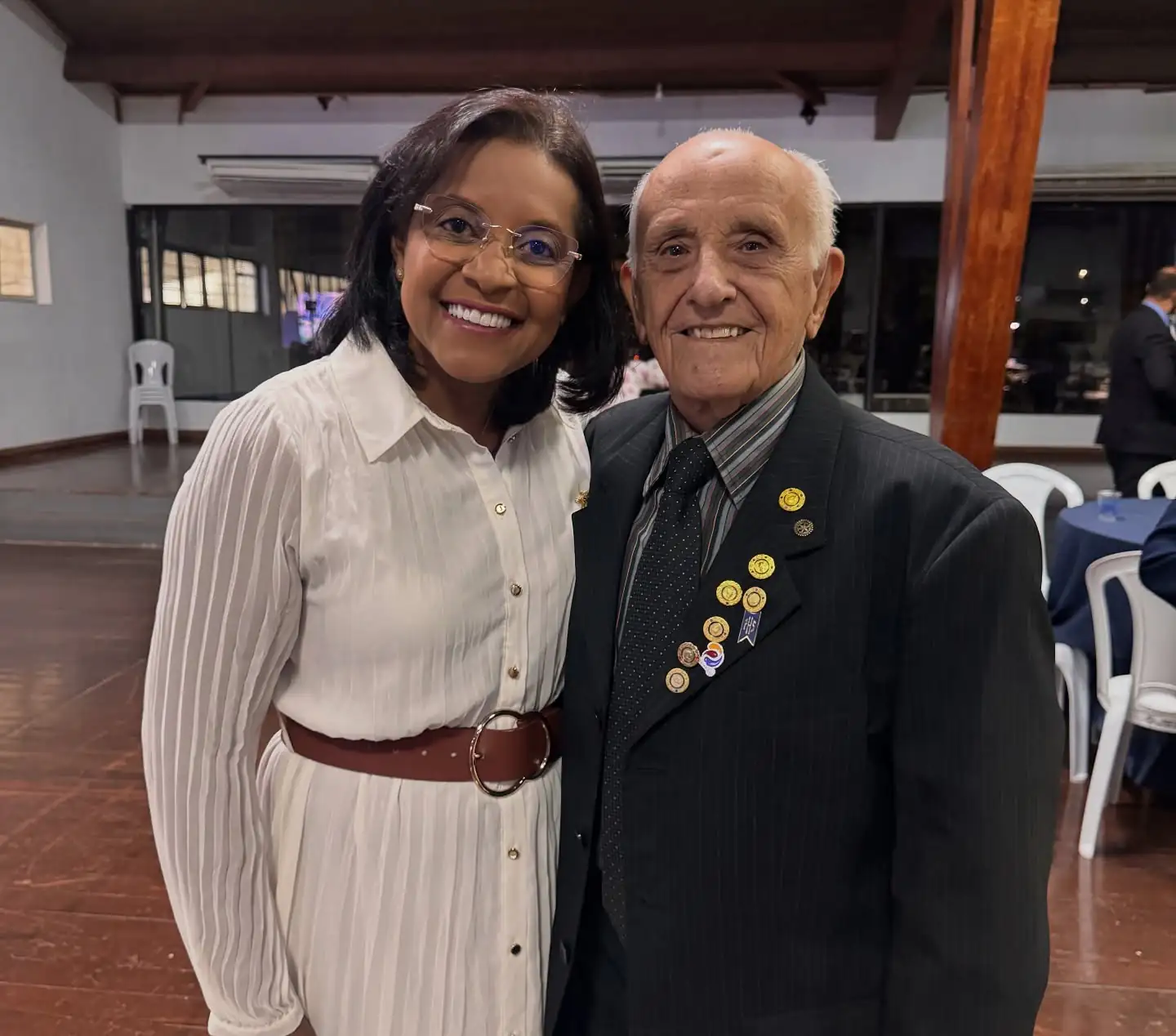 Deputada Gisela prestigia posse do novo governador do Rotary em Rondonópolis e reforça compromisso com causas sociais