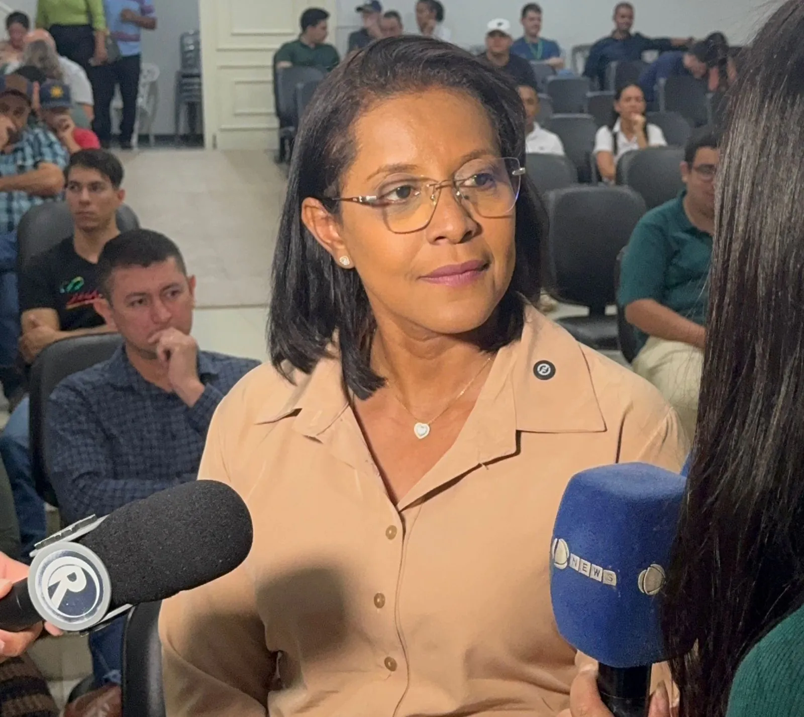 Em Campo Verde, Gisela debate segurança alimentar, ao falar da cadeia produtiva da carne