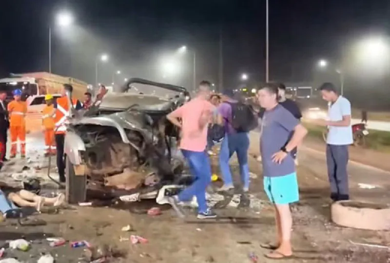 Grave acidente deixa um morto e feridos