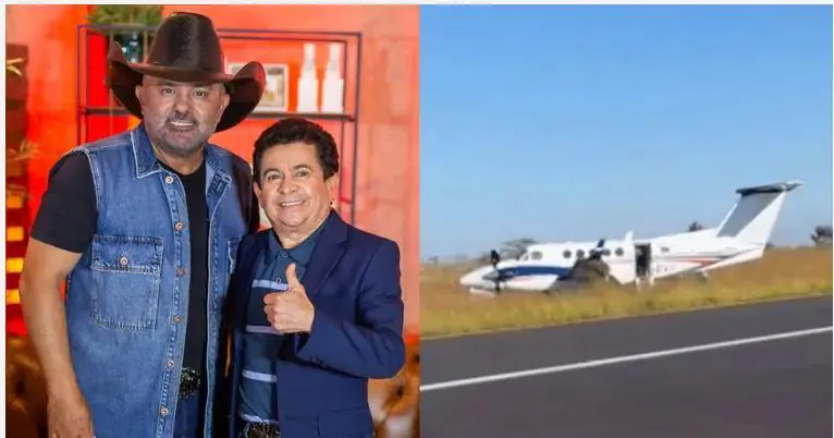 Avião com dupla Rionegro & Solimões faz pouso forçado em Franca (SP); ninguém ficou ferido