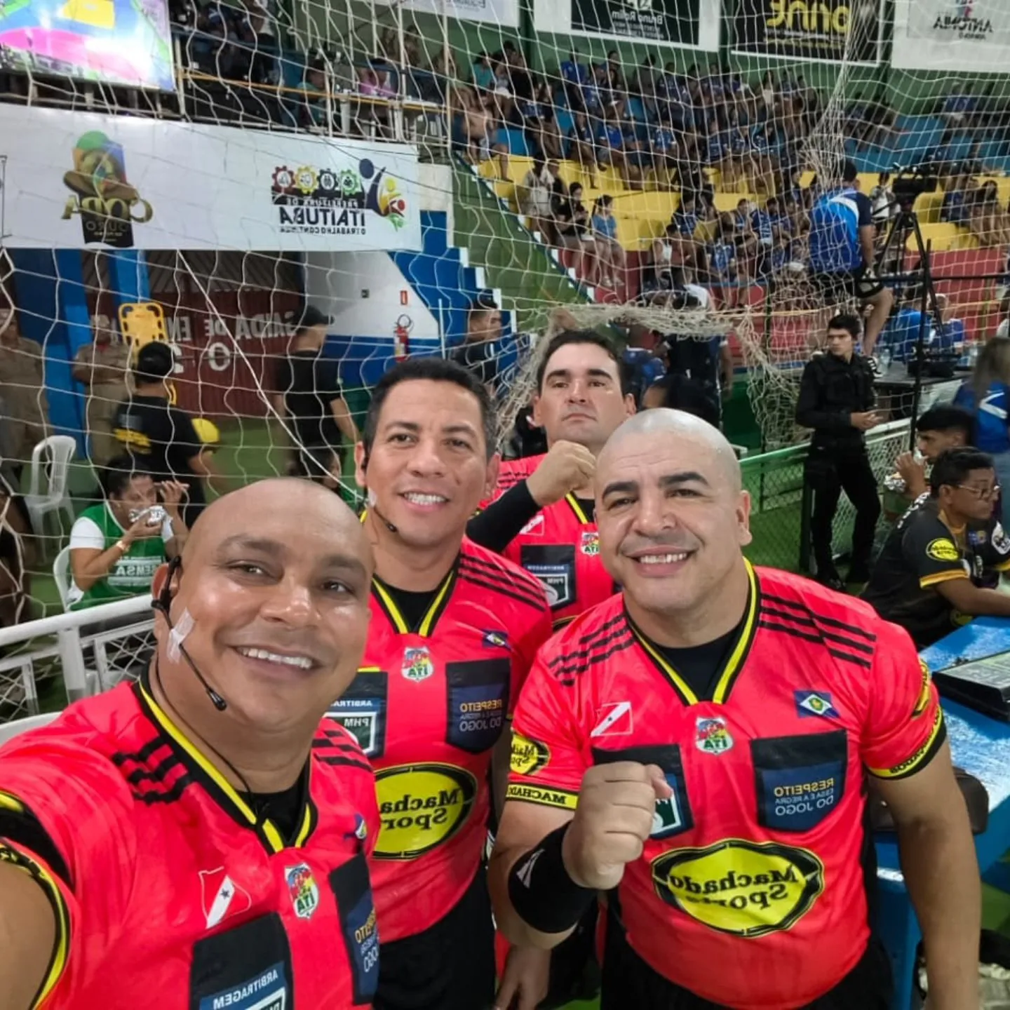 Árbitros de Colíder comandam a arbitragem da Copa Ouro de Futsal em Itaituba (PA)