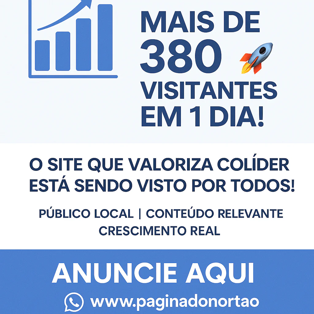 Site Página do Nortão ultrapassa 380 visitantes em um único dia e consolida força na comunicação regional