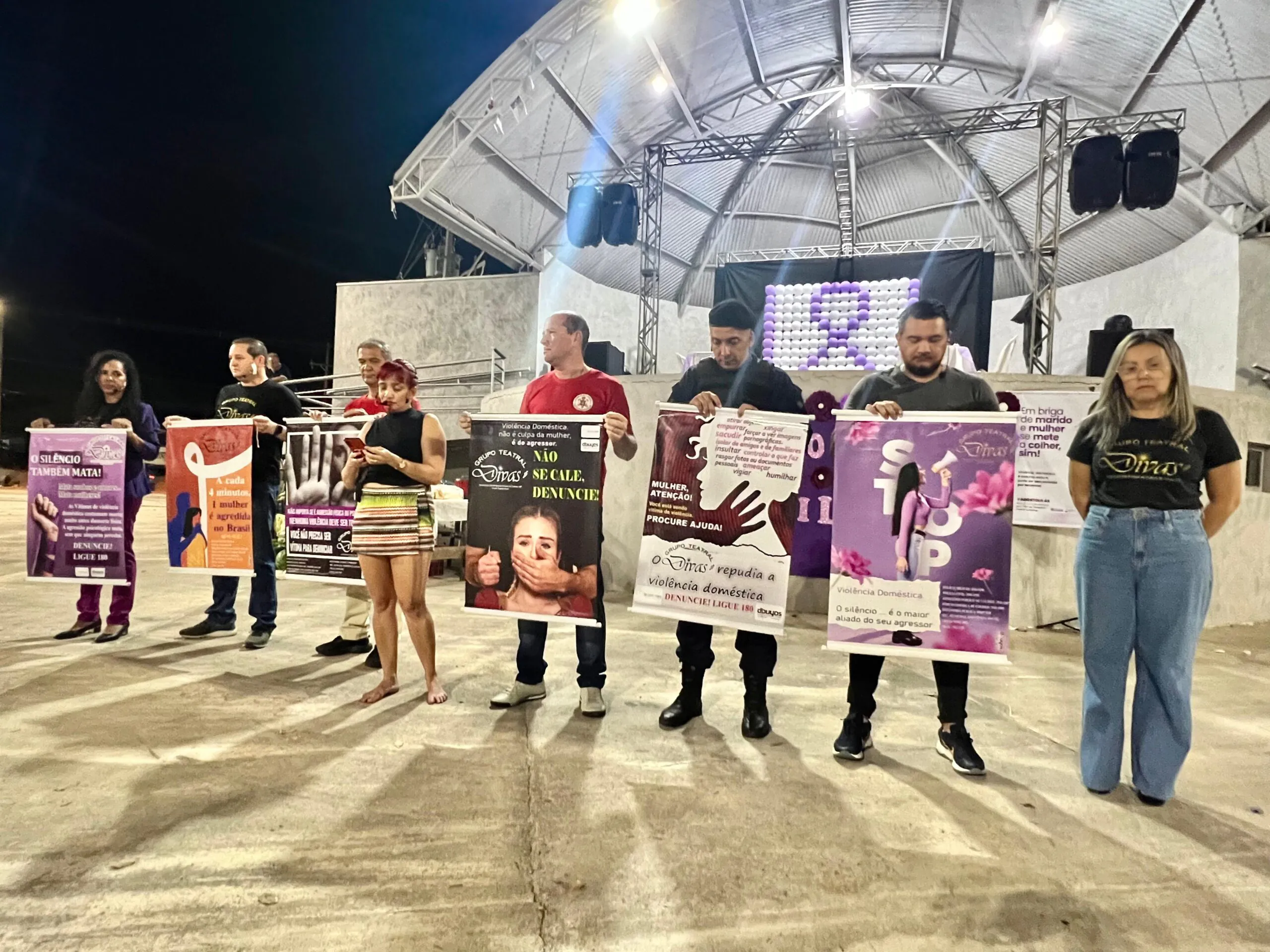Grupo Teatral Divas encanta o público com mais uma apresentação emocionante em Colíder