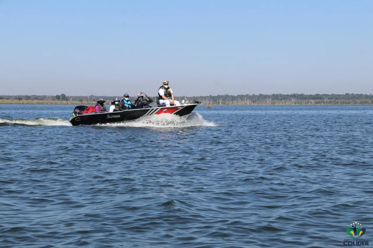 Marinha fiscaliza área da Usina Hidrelétrica Colíder e faz levantamento de flutuantes