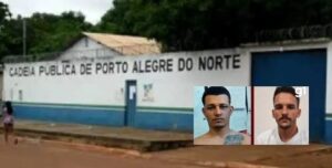 Fuga em cadeia no Nortão: dois detentos escapam de presídio em MT e mobilizam forças de segurança