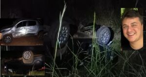 Irmão de deputada capota veículo em acidente na MT-338 e mobiliza equipes de socorro no Nortão
