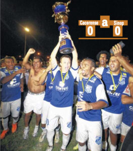 Sinop Futebol Clube conquista título da Segunda Divisão do Campeonato Mato-grossense e garante retorno à elite estadual