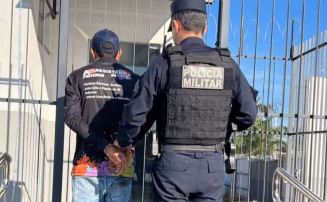 MONITORADO POR TORNOZELEIRA É PRESO APÓS TENTAR ENFORCAR COMPANHEIRA NO NORTE DE MT; PM AGE RÁPIDO E EVITA NOVA AGRESSÃO | Página do Nortão