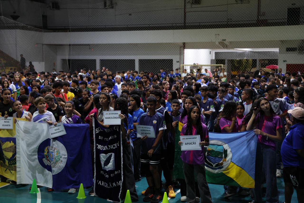 Colíder vira a capital do esporte escolar no Norte de Mato Grosso e recebe quase 900 atletas; Página do Nortão acompanha de perto