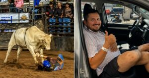 Primo da cantora Ana Castela sofre acidente em rodeio, passa por cirurgia e recebe alta em Mato Grosso