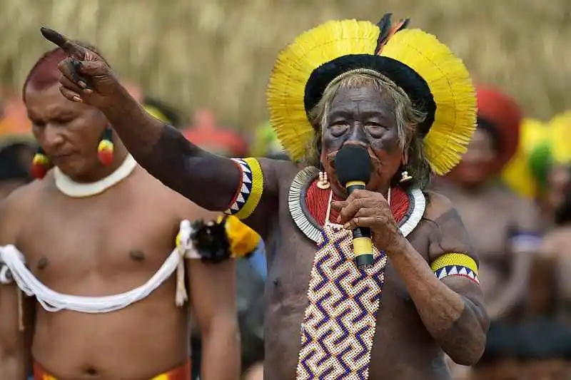 Cacique Raoni é diagnosticado com câncer e recebe cuidados paliativos no Nortão de Mato Grosso