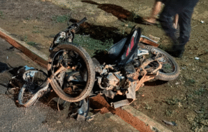 Jovem de 29 anos morre em acidente entre moto e carro em Guarantã do Norte