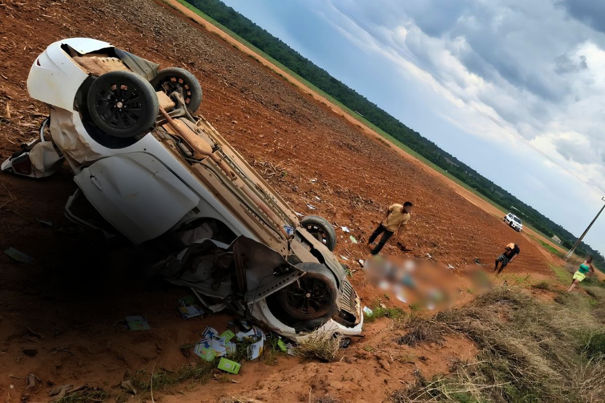 Tragédia em MT: vereador e duas jovens morrem em grave acidente na rodovia MT-109