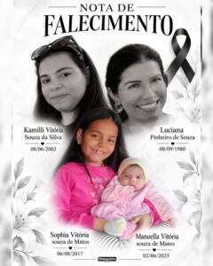 Tragédia na BR-364: acidente em Diamantino deixa quatro mortos da mesma família