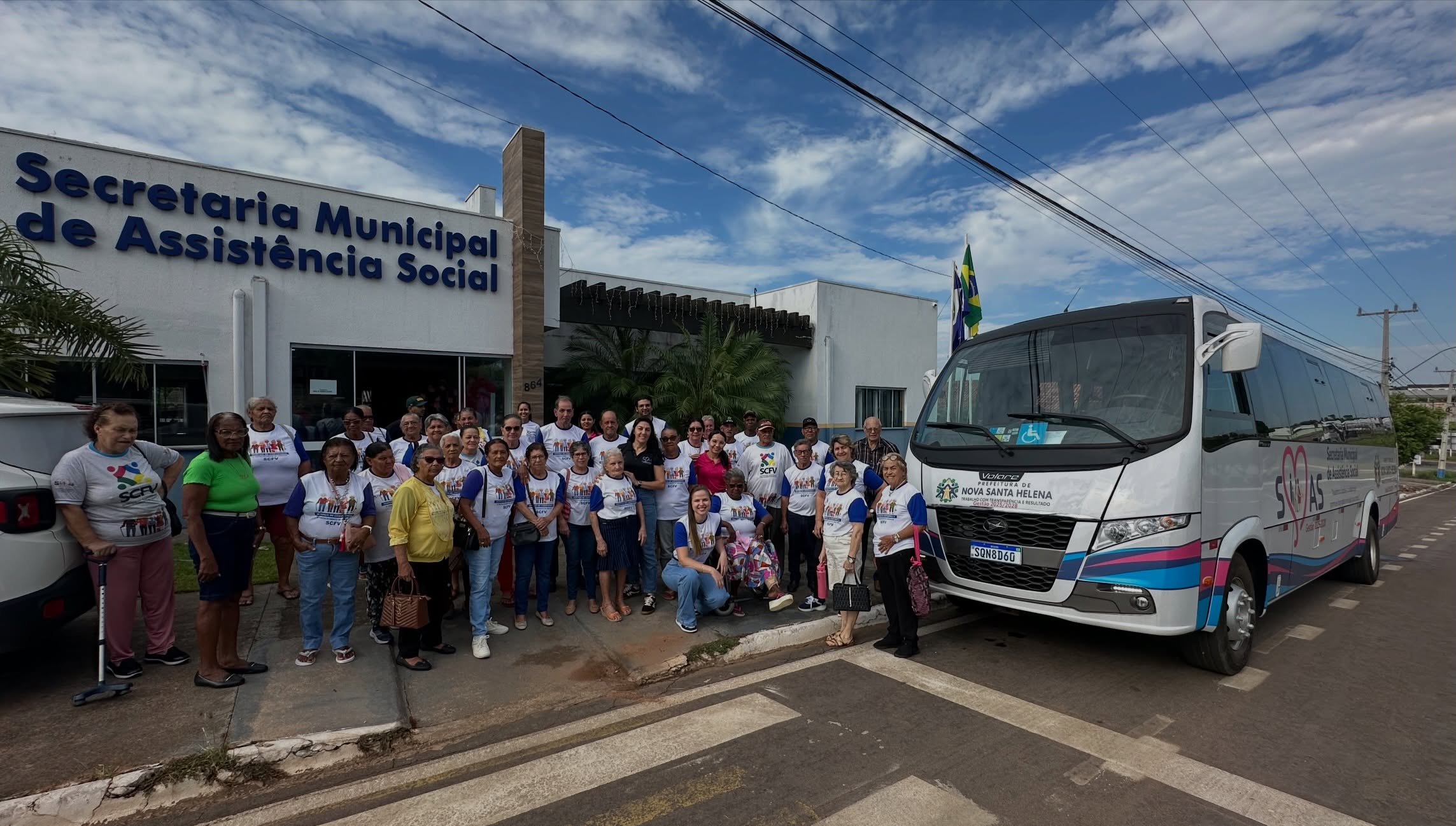 Dia da Pessoa Idosa: Nova Santa Helena promove passeio especial em Itaúba