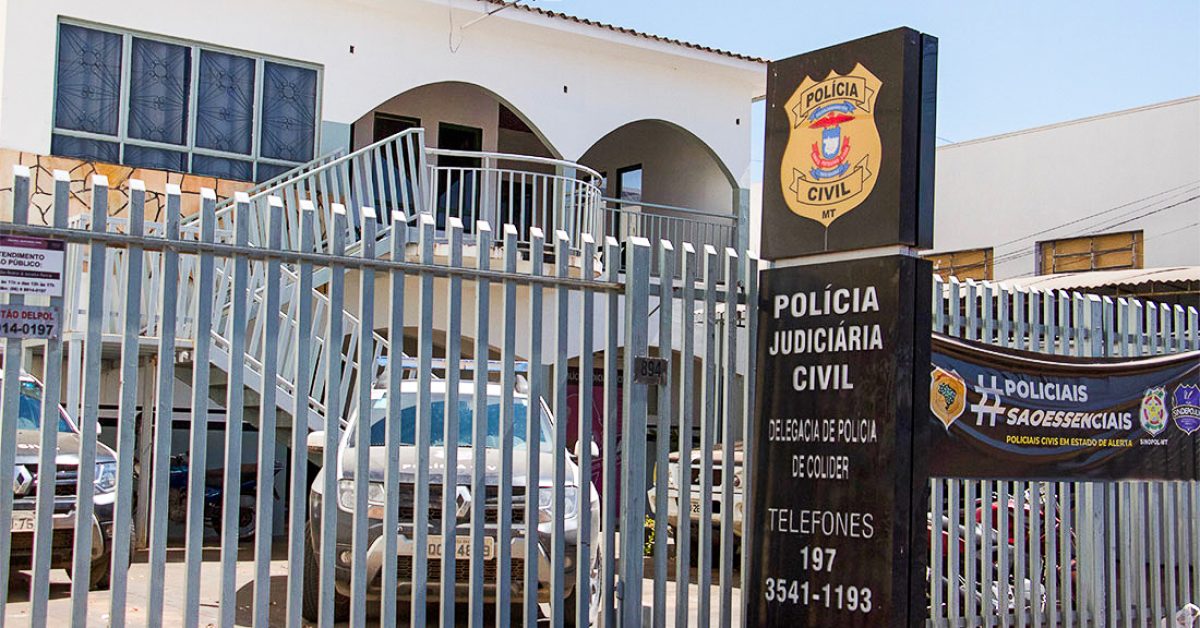 Delegacia-de-Polícia-Civil-de-Colíder-5-agosto-2021-Só-NotíciasGuilherme-Araújo