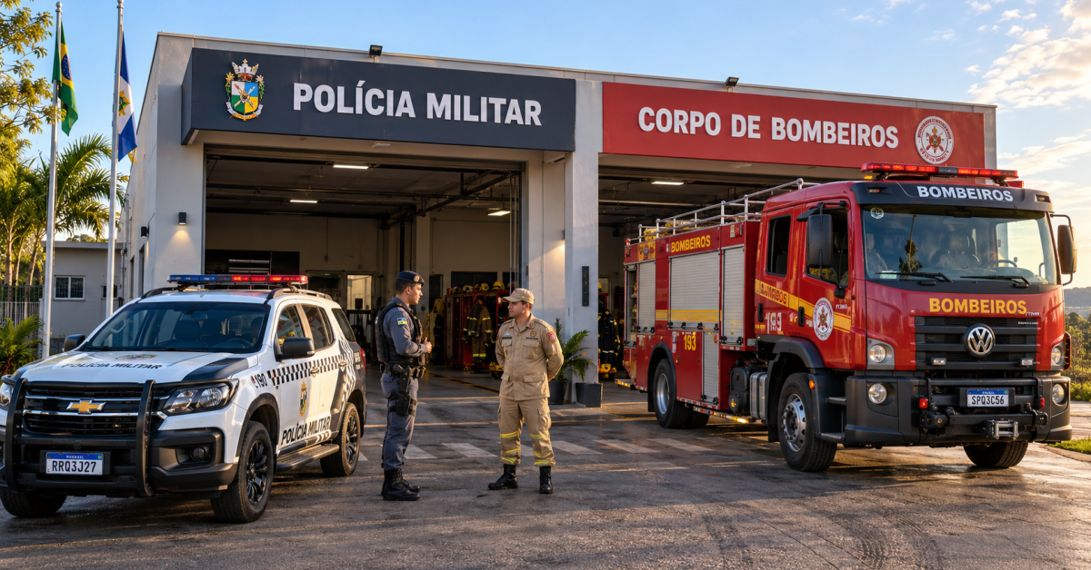 policia bombeiros