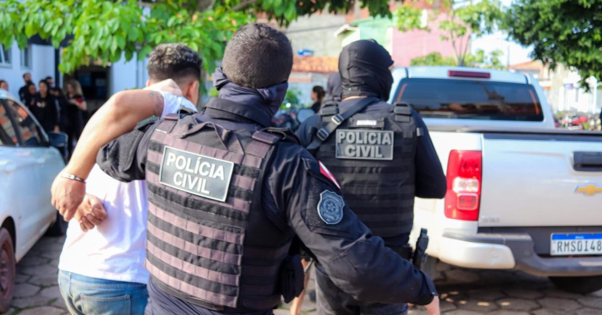 policia em ação
